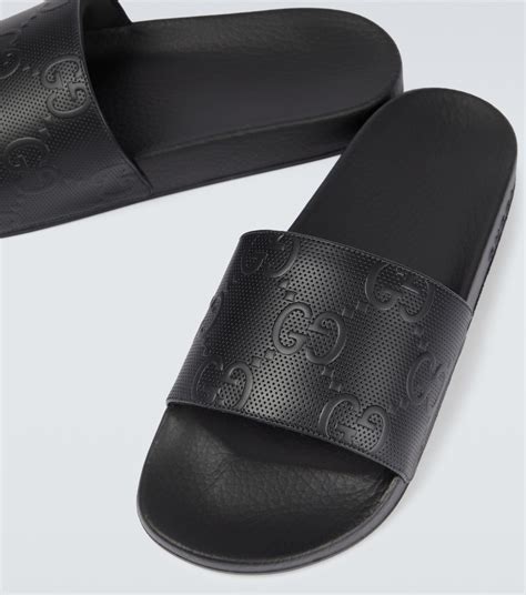 gremlin gucci slides|Gucci rubber slides.